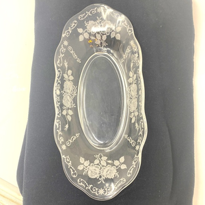 Cambridge‎ Glass Oval Bowl